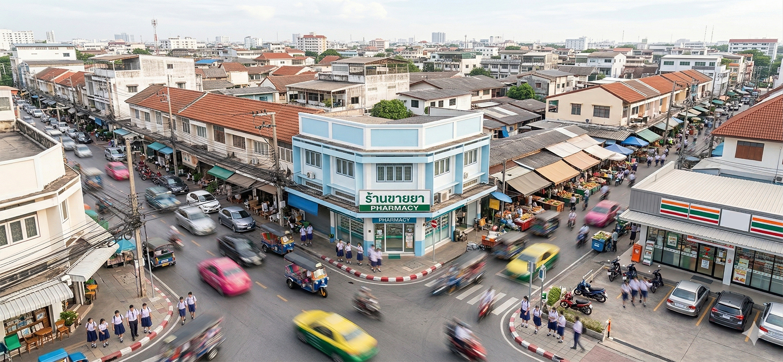 ทำเลที่ดีที่สุดในการเปิดร้านขายยา